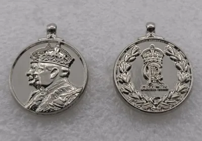 £6 • Buy King Charles III Coronation Miniature Medal 2023 KCM Kings Coronation Medal