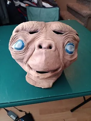 Vintage 1982  E.T.  Rare Rubber Mask By Don Post Universal Studios  • $99.99