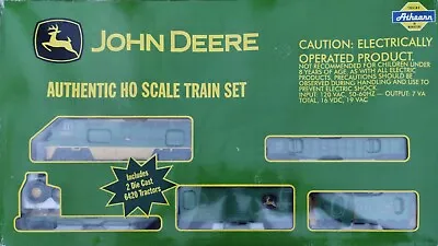 Athern John Deere HO Scale Diecast Collector's Edition Train Set • $150