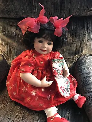 Marie Osmond Baby Annette Holiday Doll #1544/5000 New 14” Sitting Height • $99