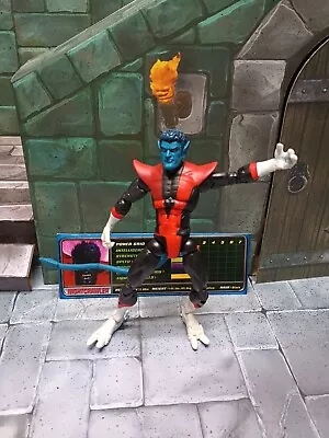 2005 Marvel Legends Toybiz Nightcrawler Figure Galactus BAF Wave Poseable Tail • $17.99