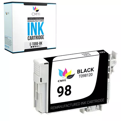 Black 98 Ink Cartridge Compatible For Epson T098 Artisan 700 710 725 730 800 835 • $10.99