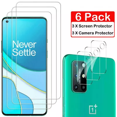For OnePlus Nord N200 N10 CE 5G N100 HD-Clear 9H Tempered Glass Screen Protector • $4.39