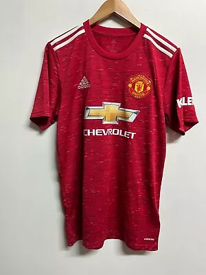 £29.99 • Buy Men's Man United Adidas Football Shirt Home Kit - Size M - Wan-Bissaka 34 -NWD