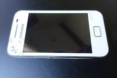  Samsung Galaxy Ace LaFleur GT-S5830i Onyx White La Fleur • £14.50