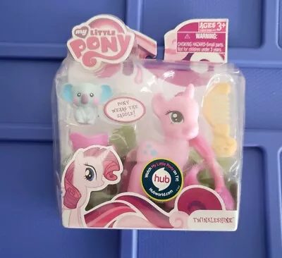 My Little Pony G4 Twinkleshine Brushable Pony Hasbro 2010 Koala Saddle • $50.99