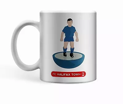 Halifax Town FC Retro Sub White Ceramic 11oz Cup/Mug. Ideal Football Fan Gift • £5.99