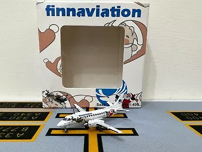 JC Wings 1:400 Finnair Finnaviation Saab 340 OH-FAH • $95