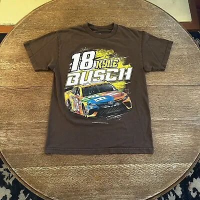 Kyle Bush #18 M&ms Nascar T-shirt Size Medium • $10