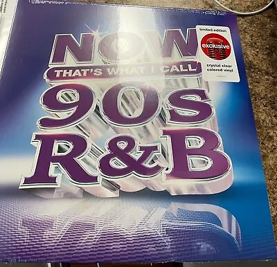 Now That’s What I Call Music! ‘90s R&B CRYSTAL CLEAR VINYL In Picture Cover MINT • $39.99