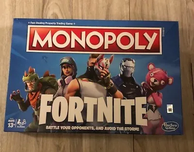 Fortnite Monopoly Board Game Limited Edition Fortnite USED • $6.99