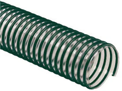 Lawn And Leaf Vacuum Hose - 6in ID X 10ft Clear PVC Yard Vacuum Hose • $193