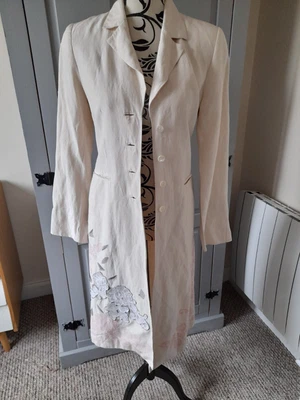 £15 • Buy Coast Embroidered Dress Jacket Beautiful Special Occasions Or Ascot Statement 