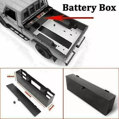 CChand Metal Battery Box Case Shells Fit For RC Model 1/10 Killerbody LC70 Body • $24.78