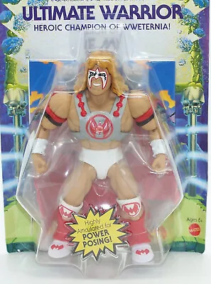 Ultimate Warrior Masters Of The WWE Universe Mattel Wrestling Action Figure NEW! • $17.99
