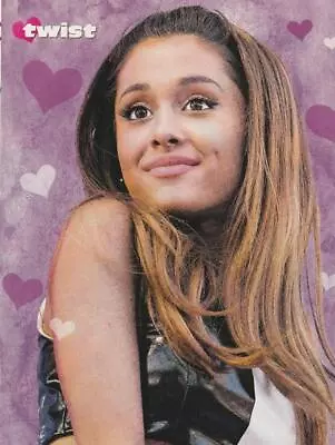 Ariana Grande R5 Ross Lynch Teen Magazine Pinup Clipping Twist Bright Eyes • $3.50