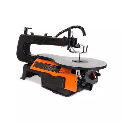 16-Inch Two-Direction Variable Speed Scroll Saw With Work Light Black Orange • $114.84