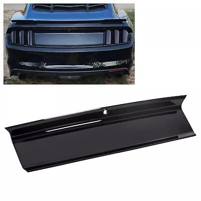 For 2015-2023 Ford Mustang Gt Real Glossy Black Trunk Panel Decklid Trim Cover • $49.50