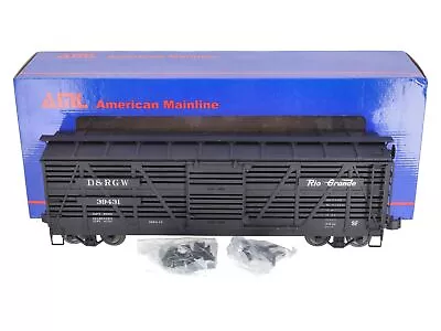 American Mainline 39431 G Scale Denver & Rio Grande Western Stock Car LN/Box • $57.33