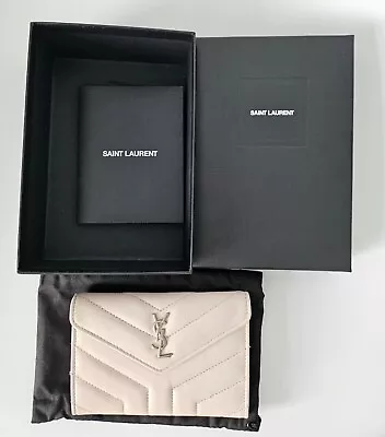 Ysl Card Holder Case (nude/pink) • $398