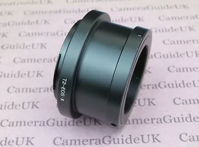 T2 T-Mount Lens Adapter Ring For Canon R100 R50 R10 R8 R7 R3 R6 R5 C R5 RP Ra RF • £19.95