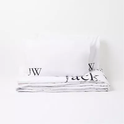 £32 • Buy Jack Wills Distressed Logo Duvet Set Unisex Cover Retro Classic