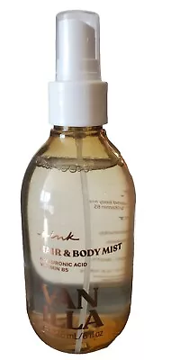 NEW VICTORIA'S SECRET PINK VANILLA Hair & Body Mist Hyaluronic Acid 8 OZ  • $16.99