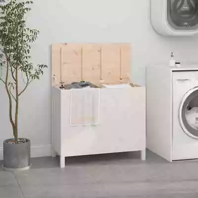 88.5x44x76cm Wooden Laundry Clothes Box Bathroom Basket Storage Bin Hamper Decor • $208.96