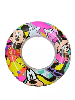 Vintage Wet Set Intex Collectible Inflatable Small Mickey Mouse Swim Ring 17” • $39.99