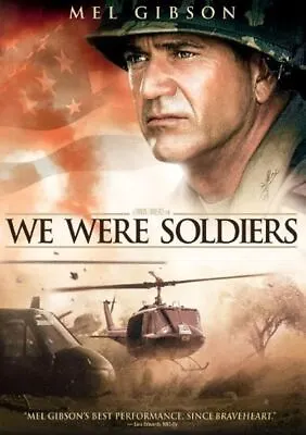 We Were Soldiers W Mel Gibson (DVD)- You Can CHOOSE WITH OR WITHOUT A CASE • $1.99