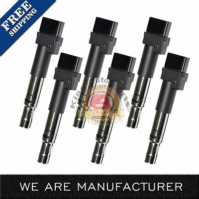 Ignition Coil W/ V6 3.2L 3.6L Set Of 6 UF531 Audi Porsche TT Cayenne Passat VW • $54.15