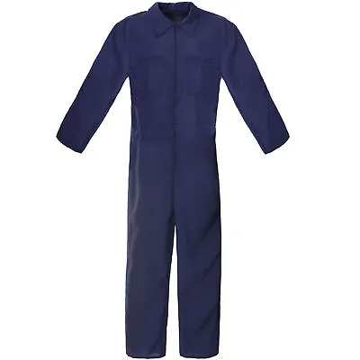 Adults Michael Myers Navy Jumpsuit Boiler Suit Halloween Fancy Dress Costume • £19.99