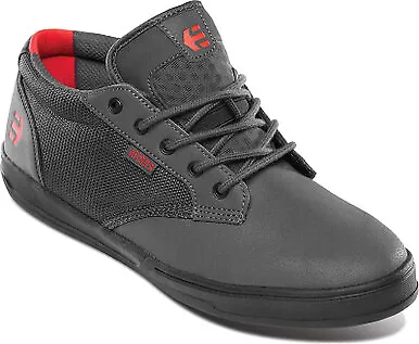 Etnies Jameson Mid Crank Skate Shoes Grey/Black/Red • $89.99