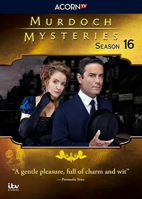 Murdoch Mysteries: Season 16 [New DVD] Ac-3/Dolby Digital Widescreen • $35.84