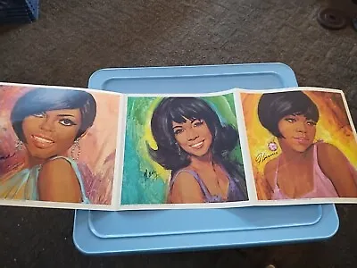 The Supremes Painted Poster Picture 1967 Motown • $10