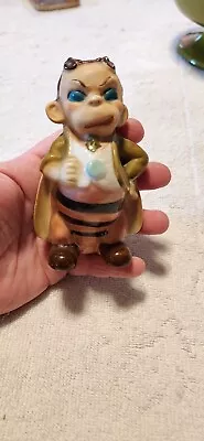  Anthropomorphic Vintage Boy Dr Striped Bee Bug Figurine Japan VERY RARE • $55