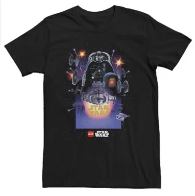 $20 • Buy LEGO Star Wars T Shirt Empire Strikes Back Poster Big And Tall Size XLT New