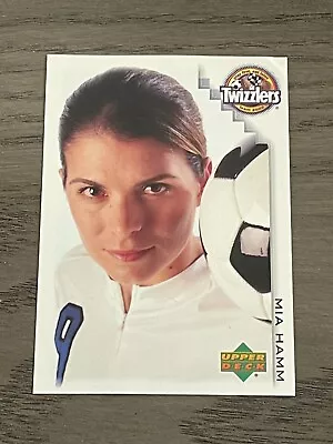 2002 Upper Deck Twizzlers Mia Hamm #1 Team USA • $4.99