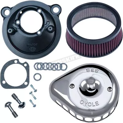 S&S Cycle Mini Teardrop Stealth Air Cleaner Kit - 170-0439C • $331.16