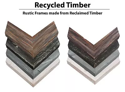 Extra Large Recycled Timber Wood Photo Picture Frame AU Made • $237.80