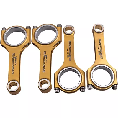 Titanizing 4340 H-Beam Connecting Rods For VW Golf Gti 1.8T 2.0L 16V 20V 4 Cyl • $427.87