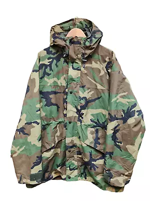 Original Turkish Army Armed Forces Woodland Camo ECWCS Parka Jacket #5 • £64.95