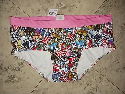 Tulio Mens Swim Bikini  Cartoon Large Multi Color • $28.73
