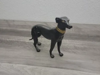 £51.50 • Buy Vintage Bronze Greyhound Whippet Dog Sculpture Statue Art Deco Style