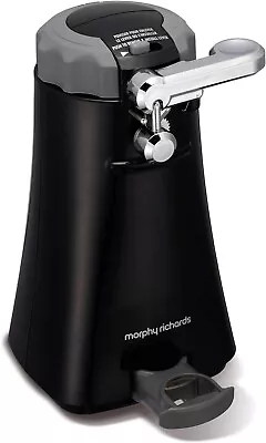 Morphy Richards Electric Can Opener 6 In 1 Multifunctional Opener - Black • £33.95