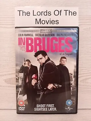 In Bruges (DVD 2008) Colin Farrell {Black Comedy Thriller} [R2] [UK] 18 No Case • £1.99