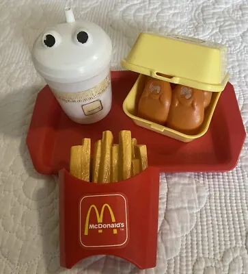 Vintage McDonald's Fisher Price French Fries Chicken Nuggets Pretend Play Food • $34.95