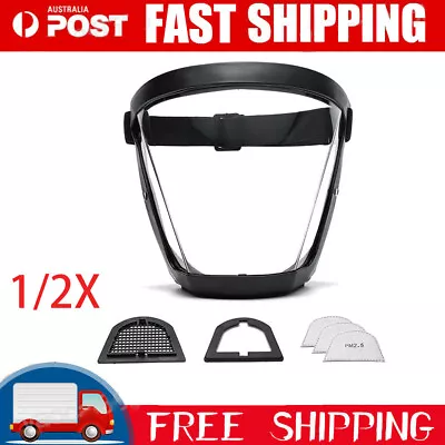 AU Head Cover Anti-fog Full Face Shield Super Protective Transparent Safety Mask • $6.99