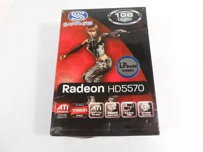 Sapphire Radeon HD5570 1G DDR3 Graphics Card. NEW In Open Box. • $49.99