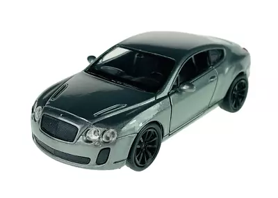 Welly Bentley Continental Supersports Silver 1:34 Die Cast Metal Model New  • $15.84